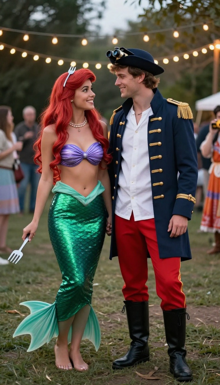 5. Ariel and Prince Eric: An Under-the-Sea Love Story