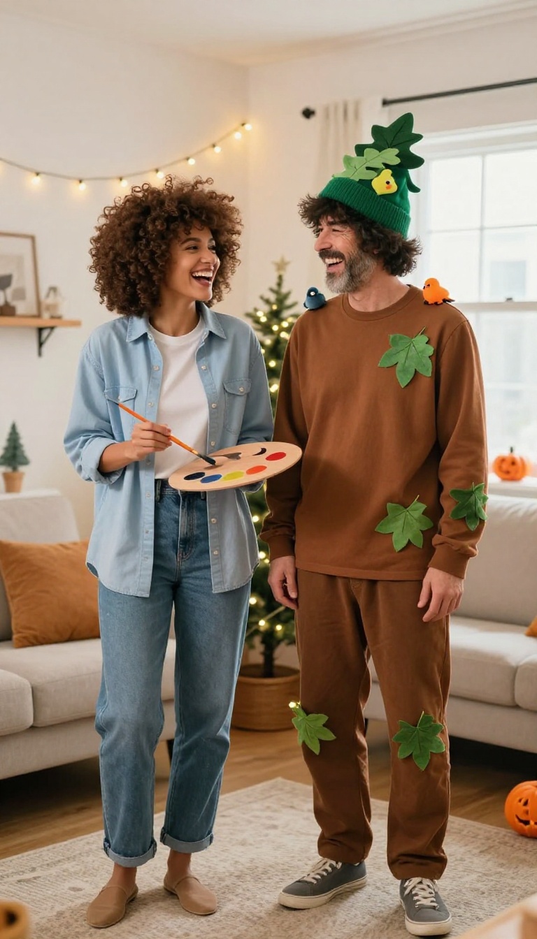 6. Bob Ross and a Happy Little Tree: Art-Inspired Humor