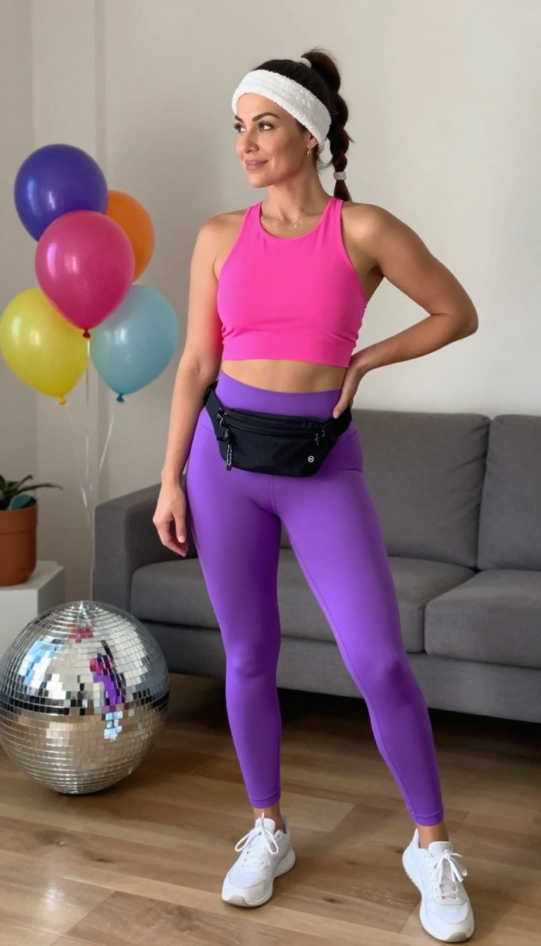 2. The Retro '80s Workout Star