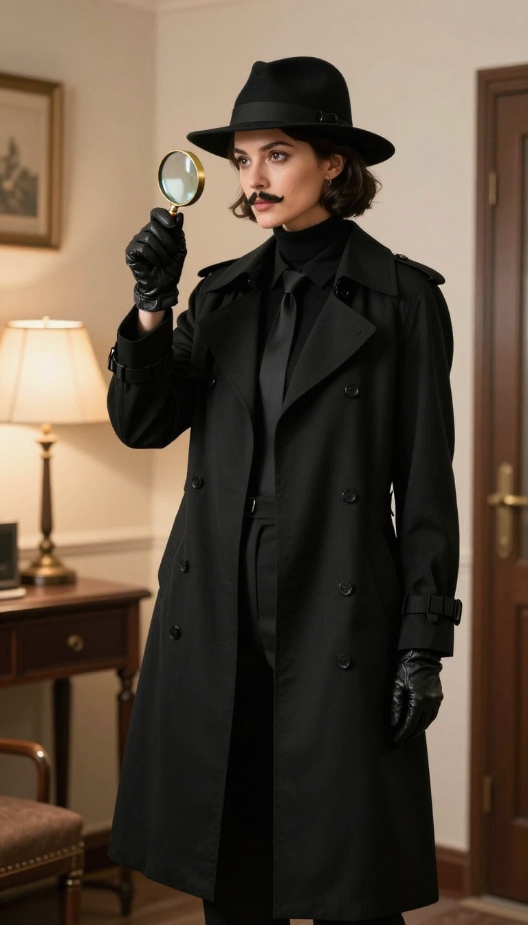15. The Noir Detective: Vintage and Mysterious