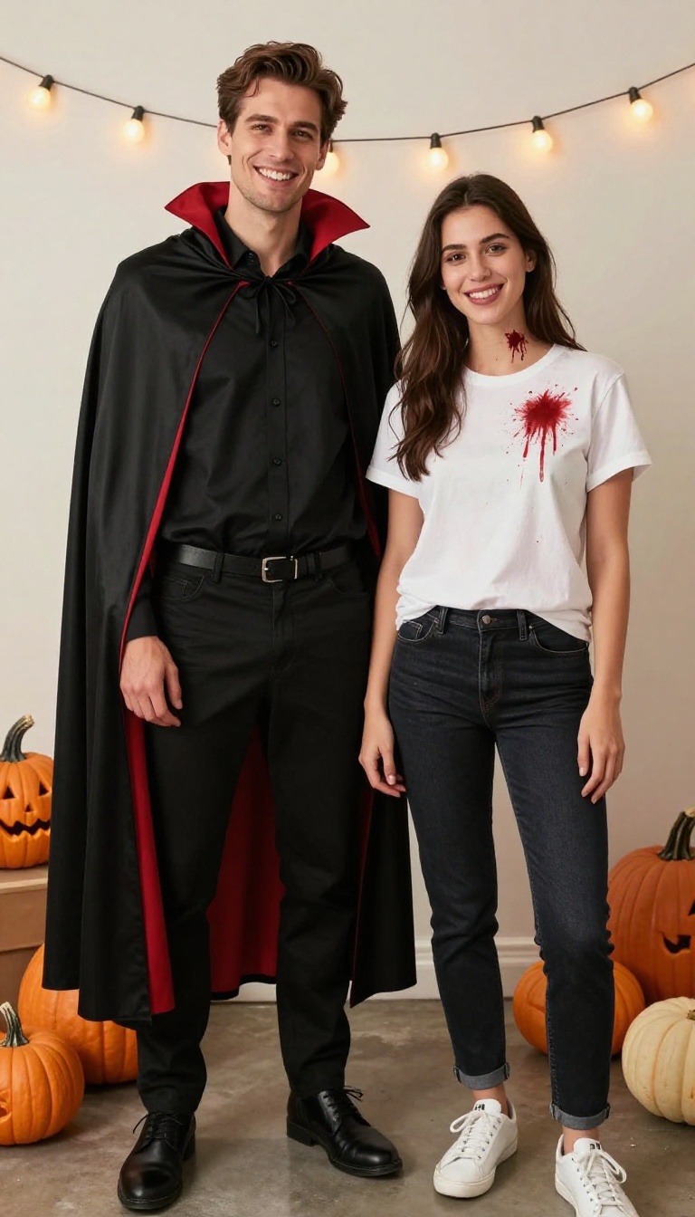 7. Spooky Sweet: Vampire and Victim