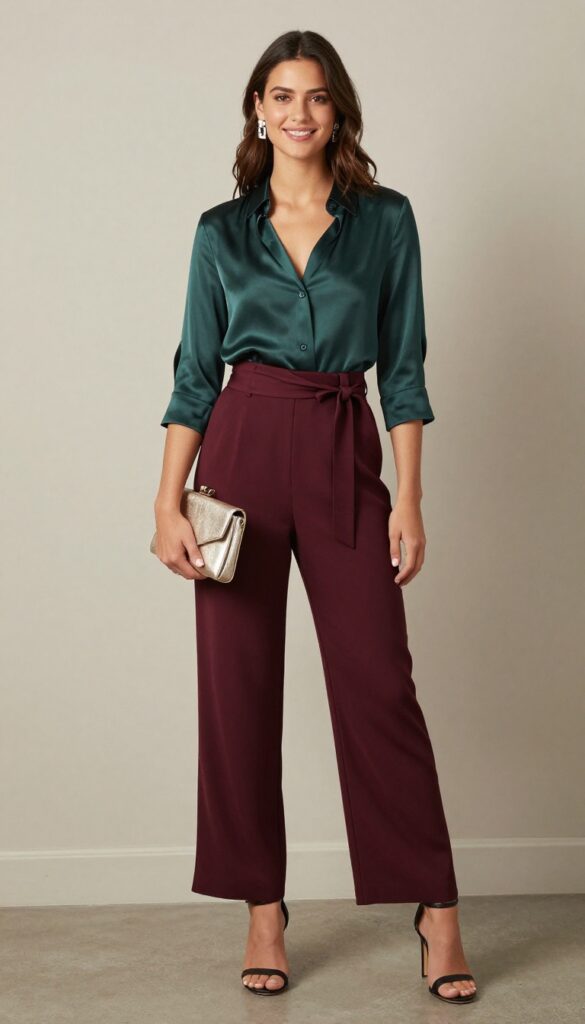 10. The Tailored Jumpsuit with a Belt