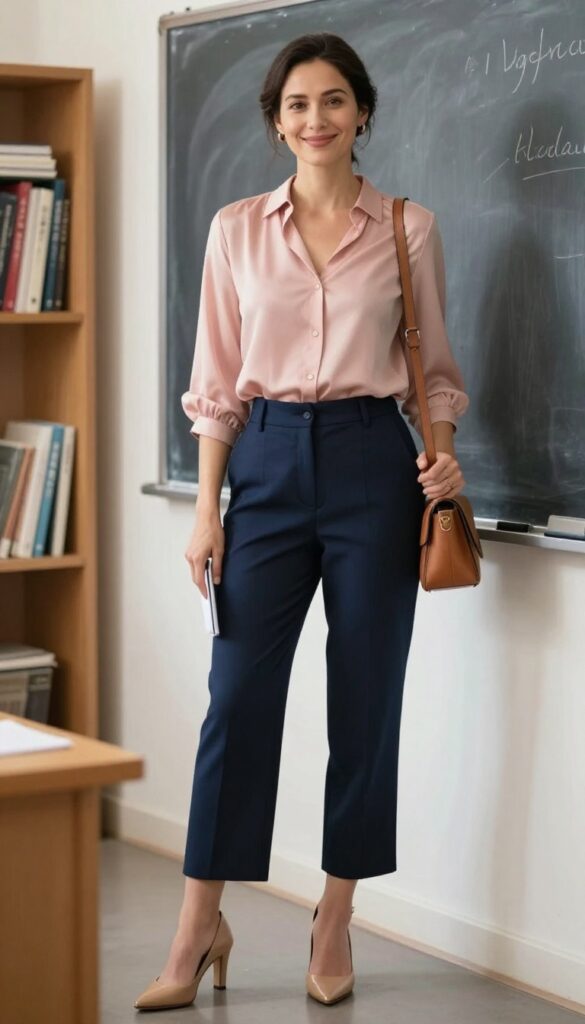 10. The Blouse and Culottes Combination