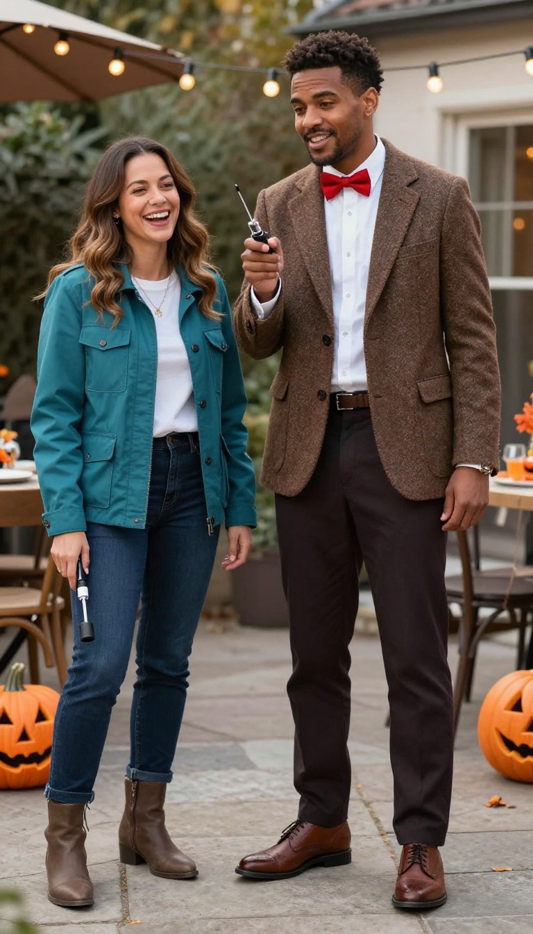 10. Sci-Fi Icons: Doctor Who and Companion