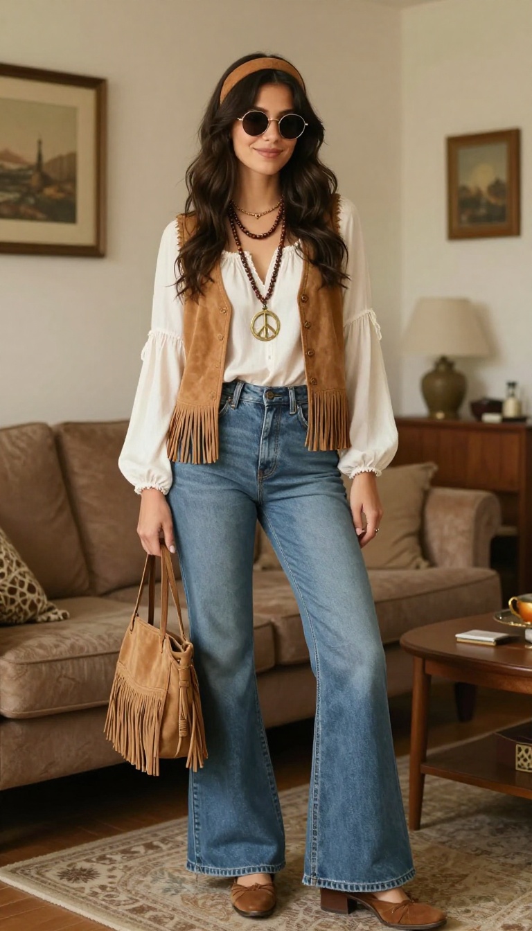 2. Retro 70s Hippie
