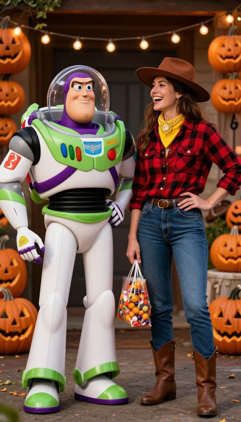 4. Buzz Lightyear and Woody: Toy Story Besties