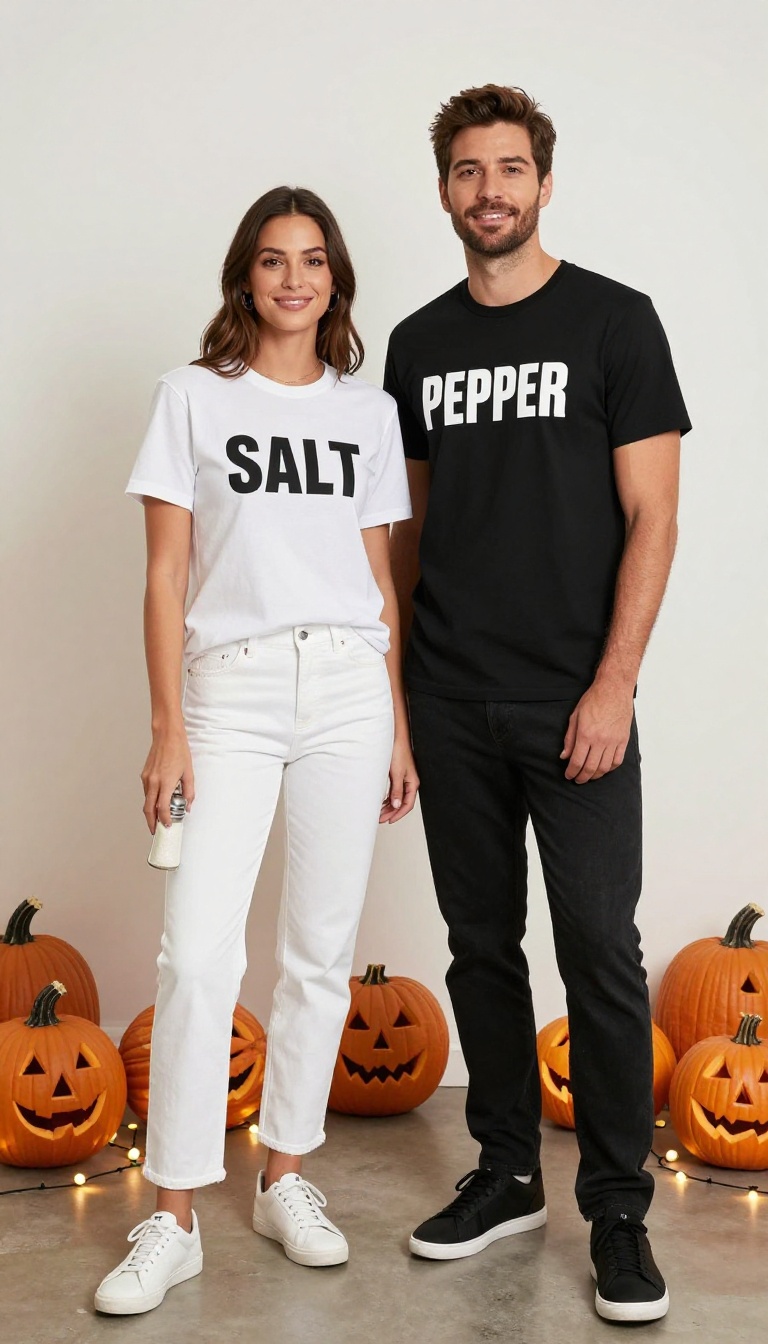4. Punny Food Pairing: Salt and Pepper