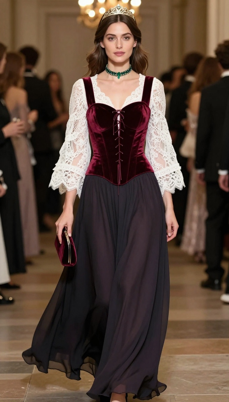 3. Pirate Queen: Velvet, Lace, and Regal Drama