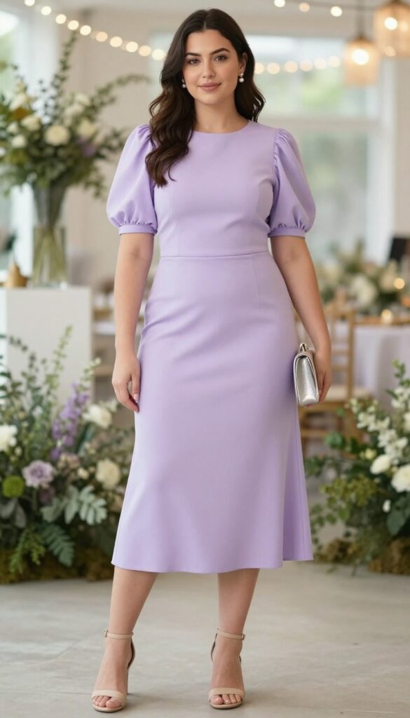 13. Pretty Puff Sleeve Dress