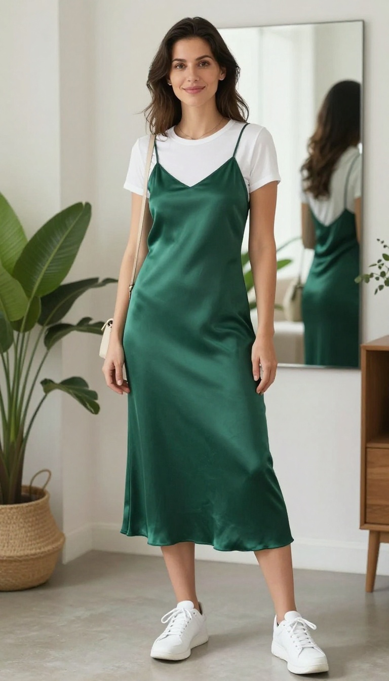 10. The Slip Dress: Sleek and Simple