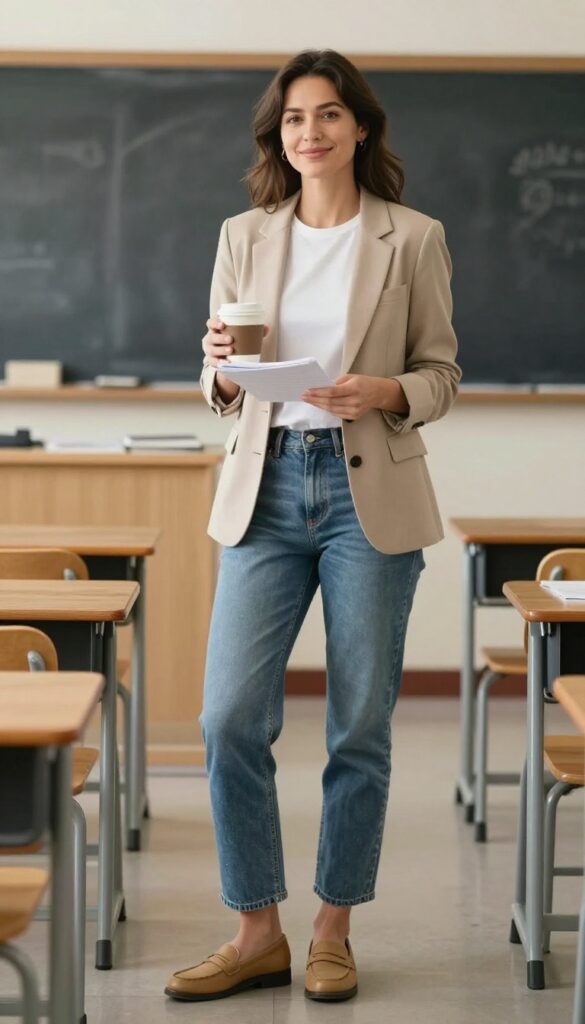 8. Smart Casual with a Blazer