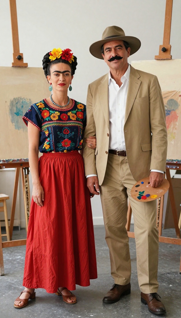 5. Famous Artists: Frida Kahlo & Diego Rivera