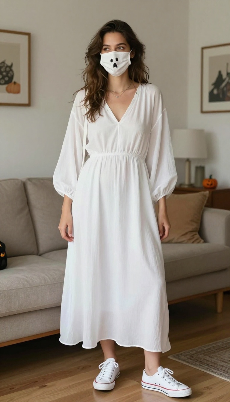 5. Ghost in a Sheet (But Make It Fashion)