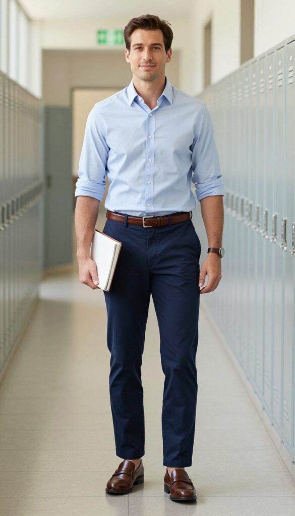 1. The Classic Chino and Oxford Combo