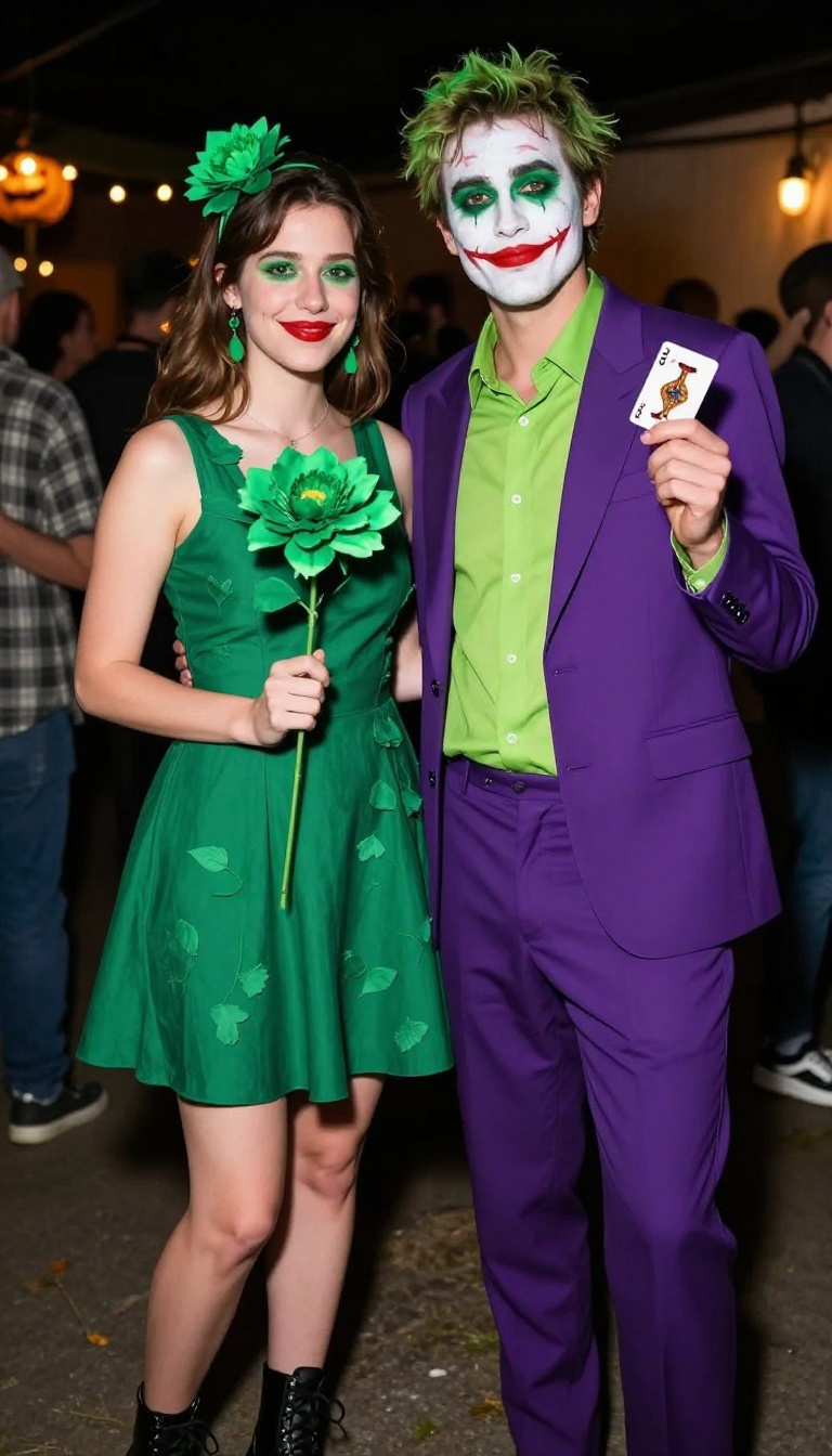 11. Poison Ivy and Joker