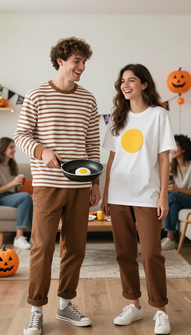 13. Punny Pair: 'Bacon and Eggs'