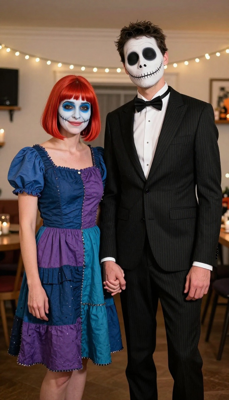 3. Jack and Sally: Tim Burton's Nightmare Before Christmas