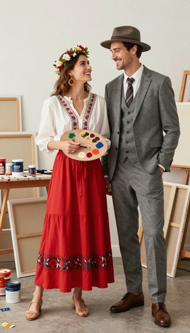 6. Iconic Artists: Frida Kahlo and Diego Rivera
