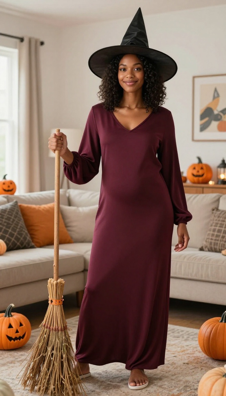 6. The Baby Bump Witch: A Classic with a Twist