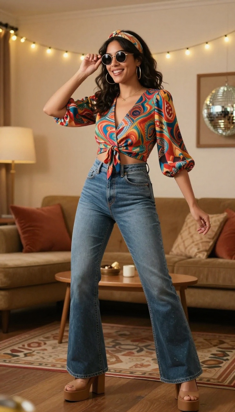 2. Retro 70s Disco Diva