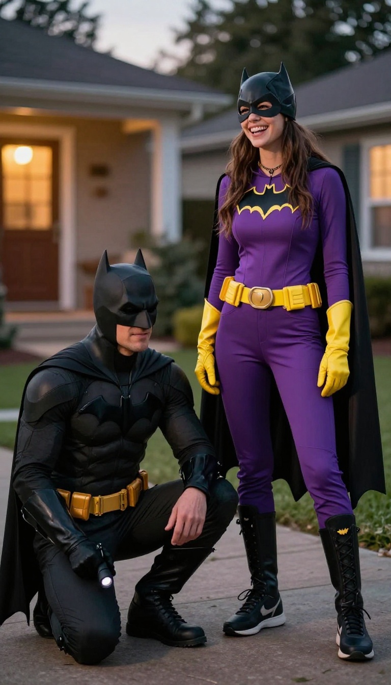 14. Superheroes: Batman and Batgirl