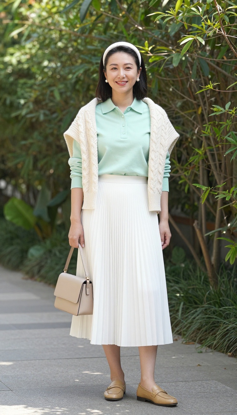 5. Preppy Princess: Pastels, Pearls, and Polo Shirts