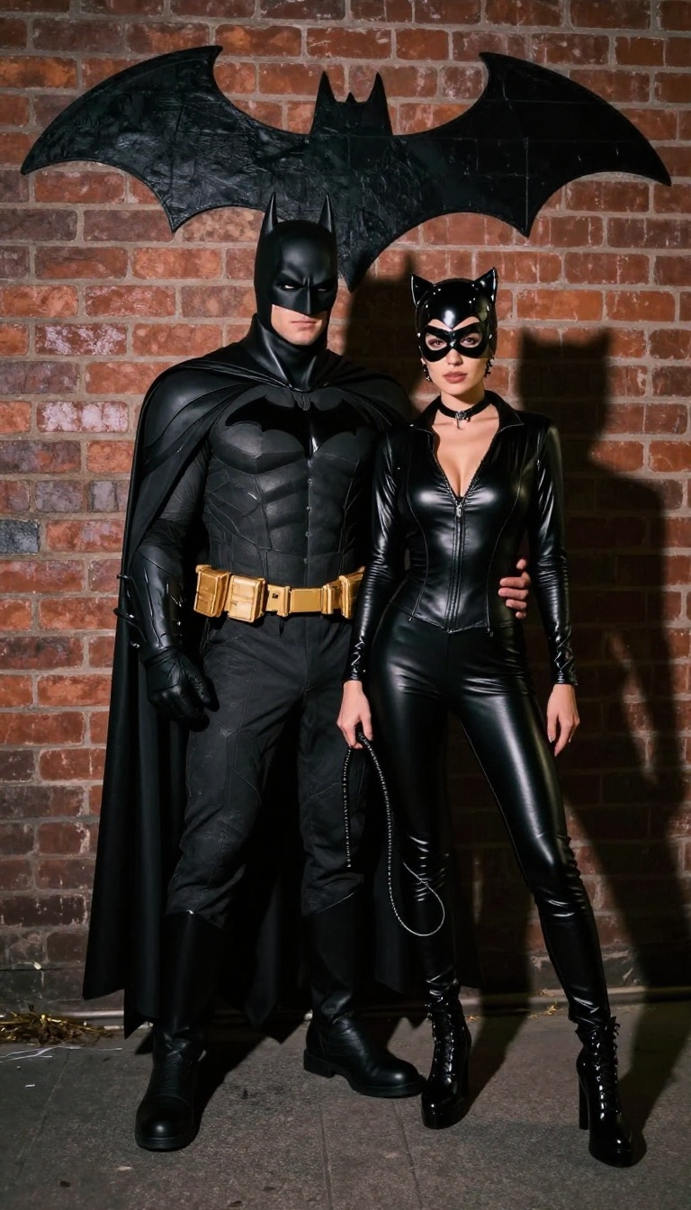 8. Superheroes: Batman & Catwoman