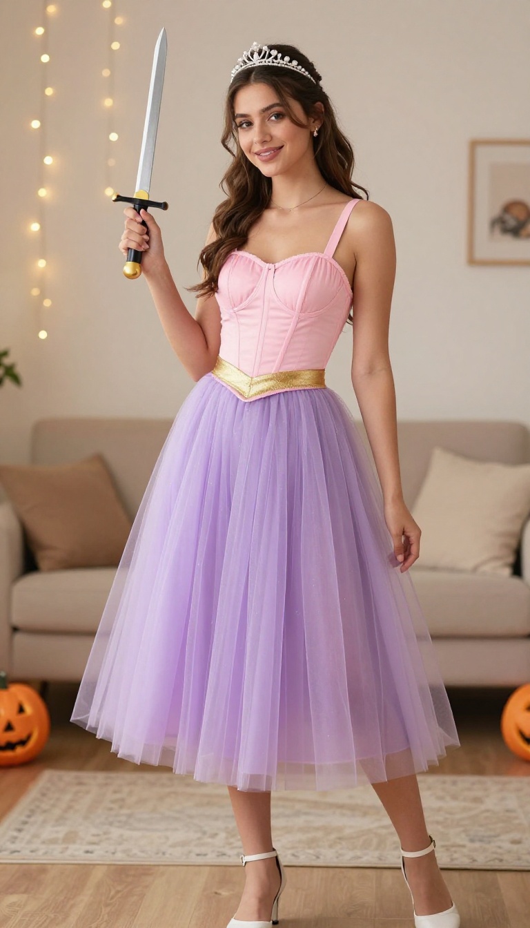 13. Pirate Princess: Tulle, Tiara, and Fairy-Tale Charm