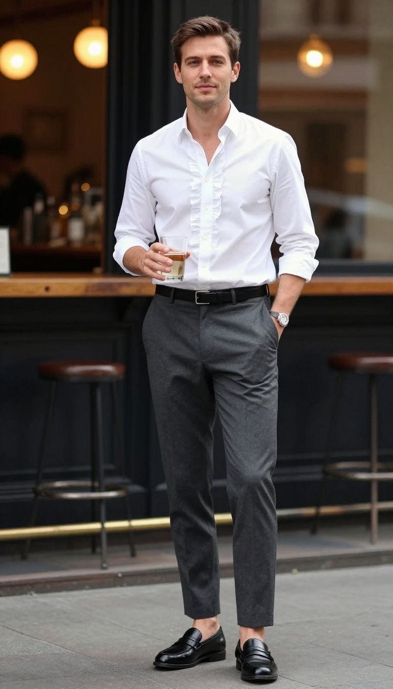 13. The Statement Shirt: Ruffled or Lace-Up