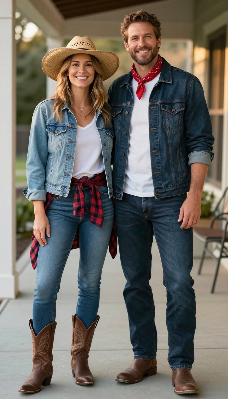 1. Classic Cowboy & Cowgirl