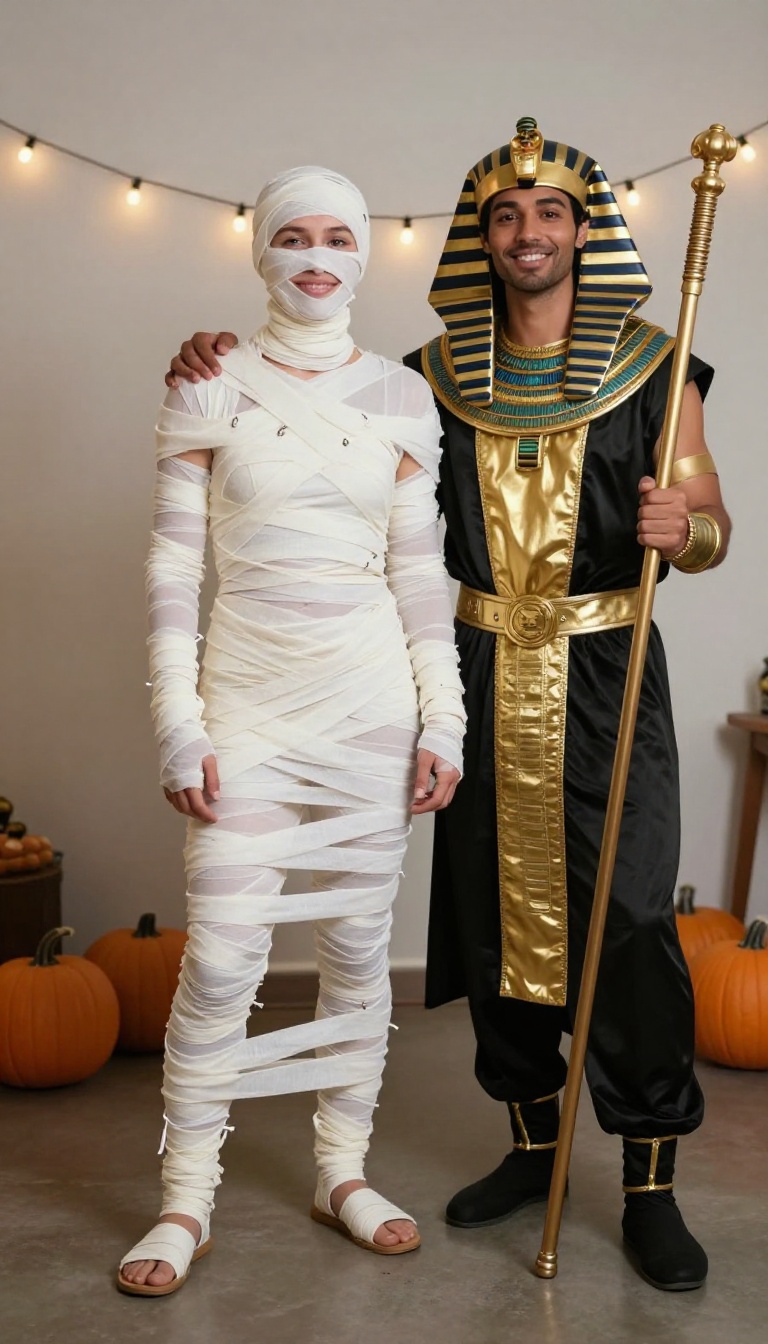 9. Mummy and Pharaoh