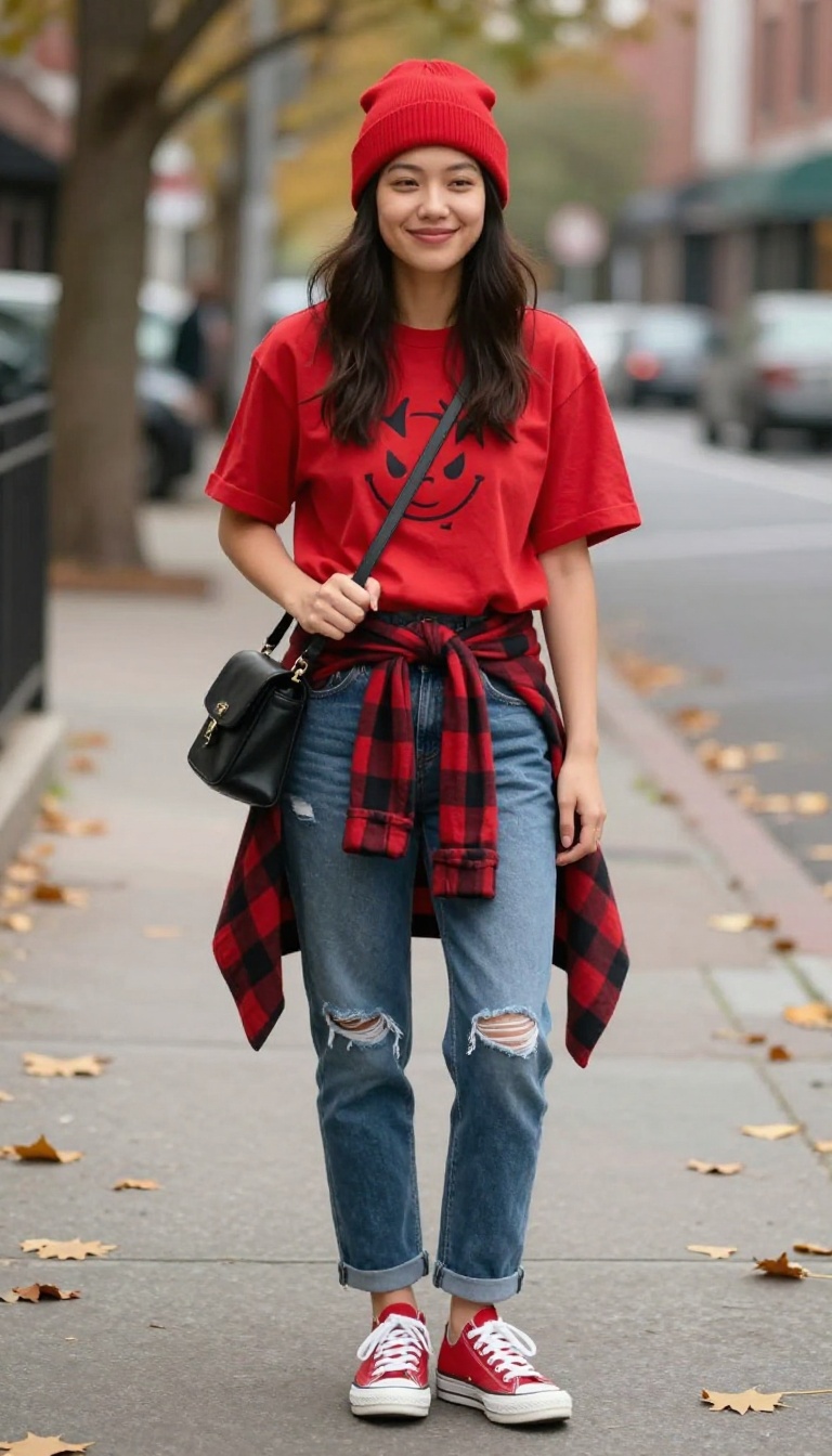 2. Devil in Denim: Casual and Cool