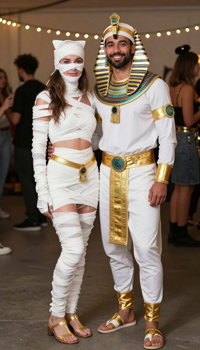 8. Mummy and Pharaoh: Ancient Egypt Reimagined