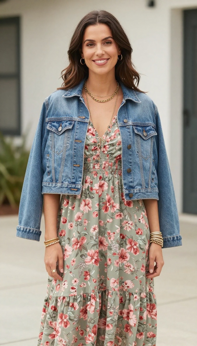 4. Karen Smith's Boho-Chic Ensemble