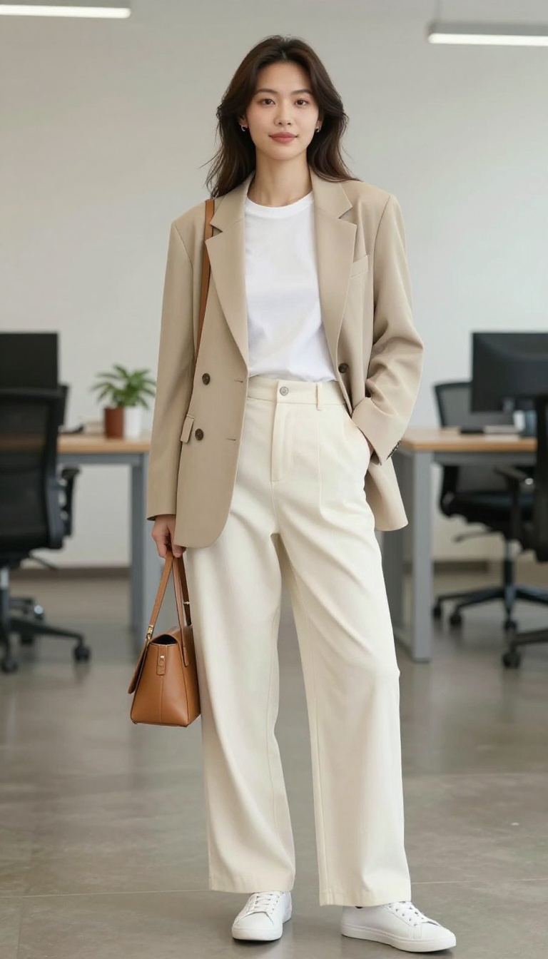 1. The Modern Power Suit: Bold Shoulders, Soft Touch