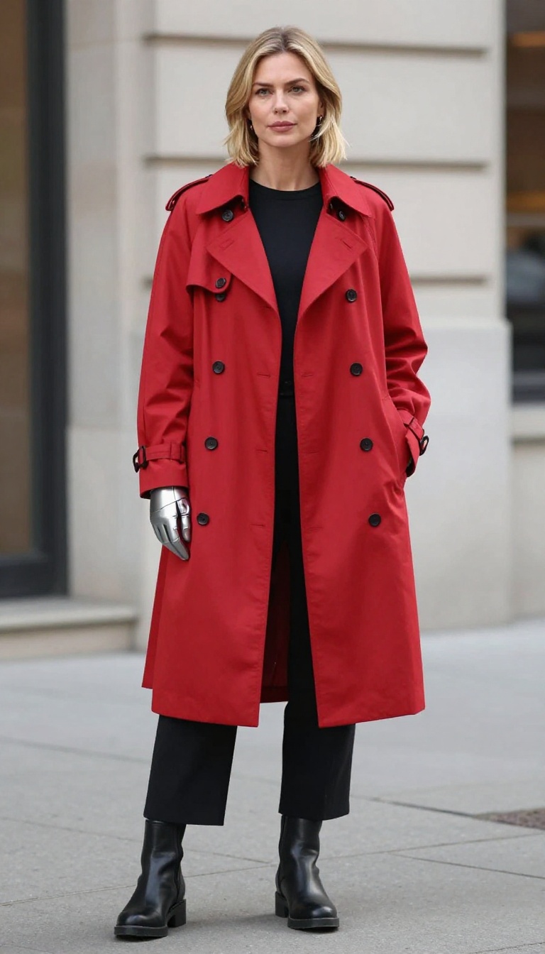 14. Fullmetal Alchemist: Edward's Red Coat and Auto-Mail