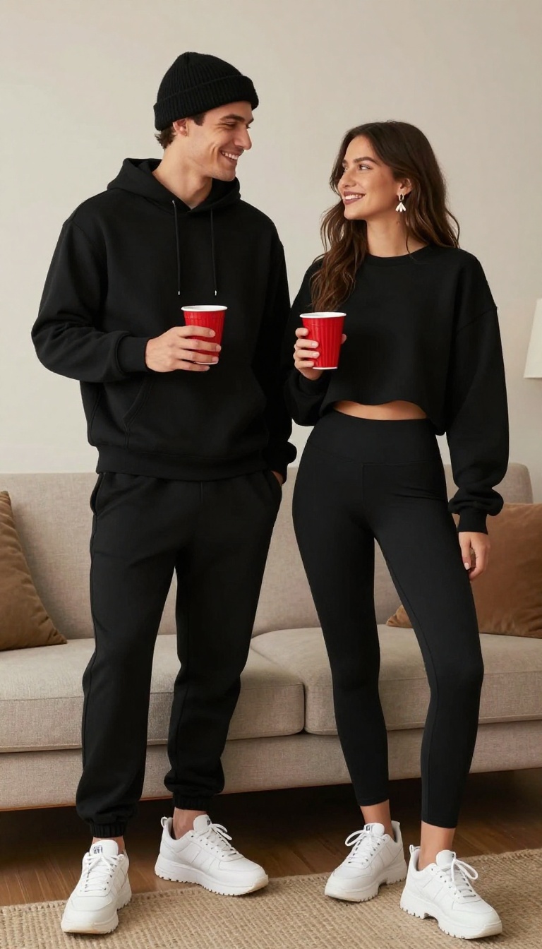 10. Vampire Athleisure: Comfort Meets Dark