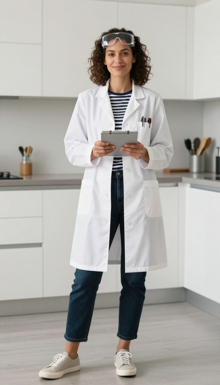 9. The Mad Scientist: Lab Coat & Safety Goggles
