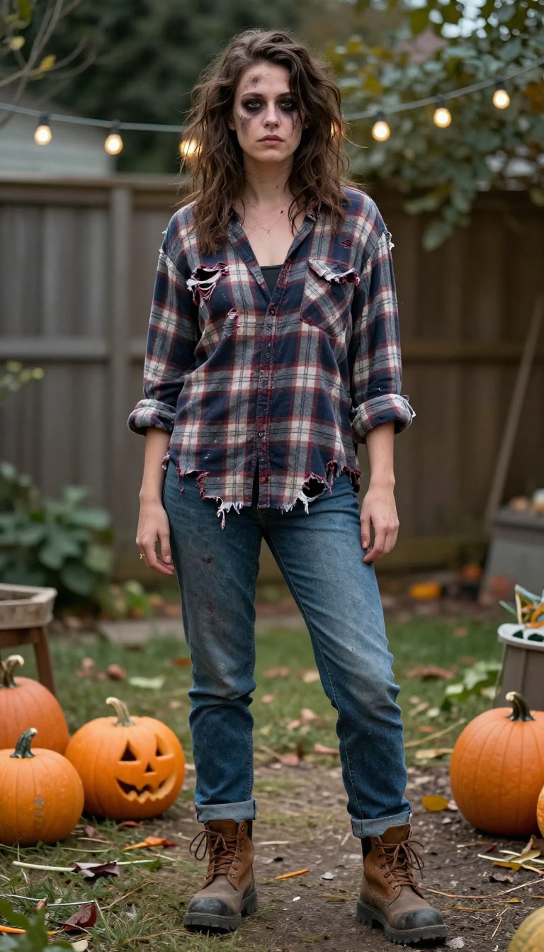 12. Zombie in a Plaid Shirt