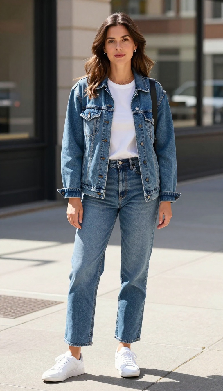 3. Denim on Denim: The Canadian Tuxedo, 80s Style