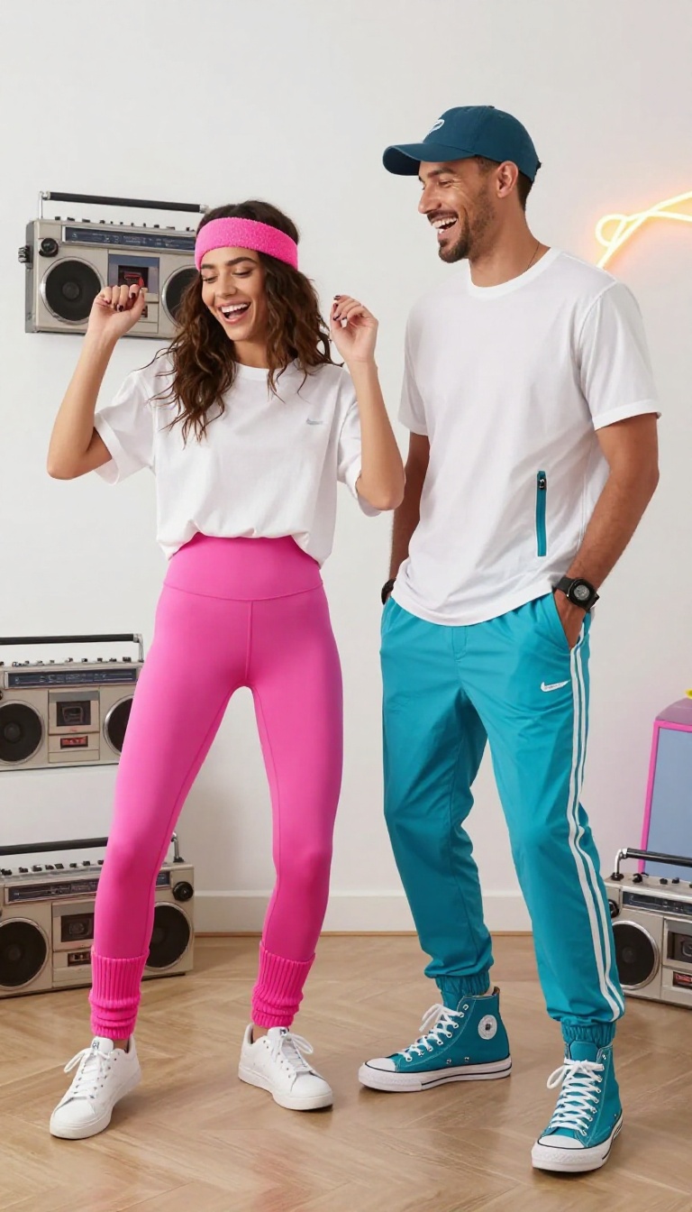 5. Retro Icons: The 80s Workout Duo