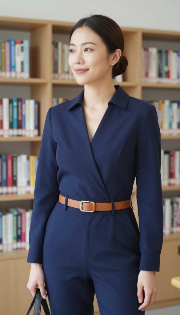8. Jumpsuit with a Belt