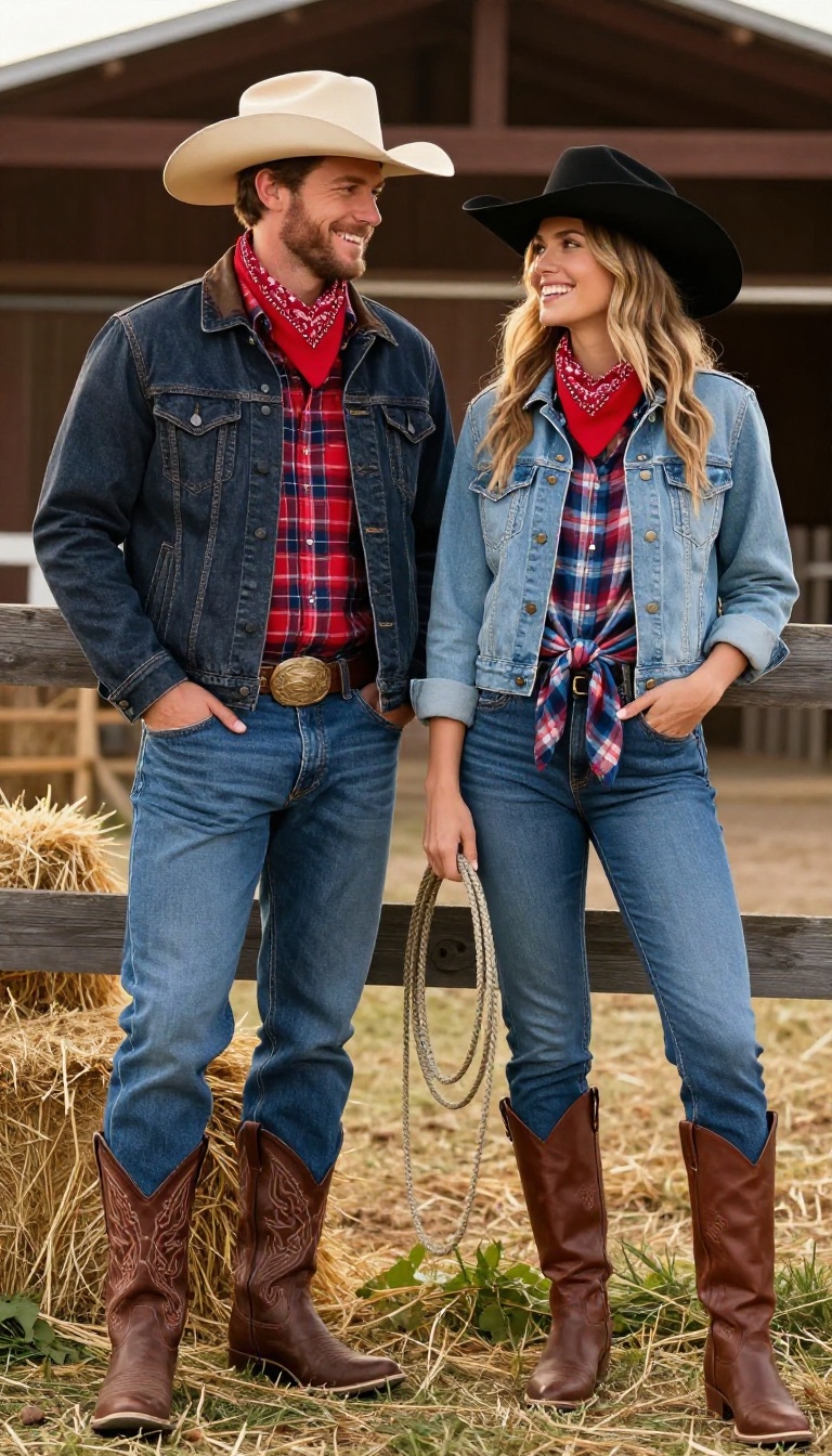 10. Cowboy and Cowgirl