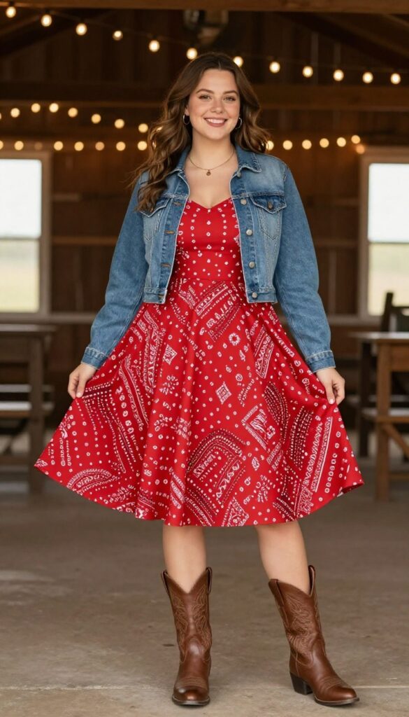 11. Boot-Scootin' Beauty: Classic Western Silhouette