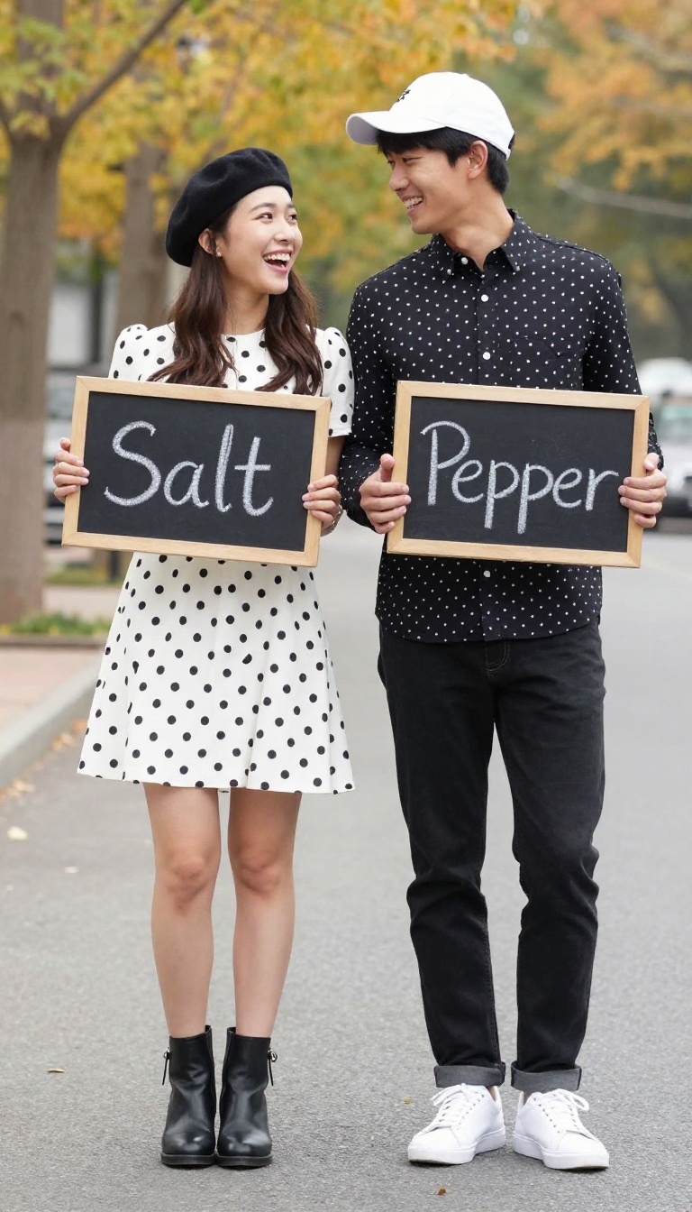 5. Salt and Pepper (with a Twist)