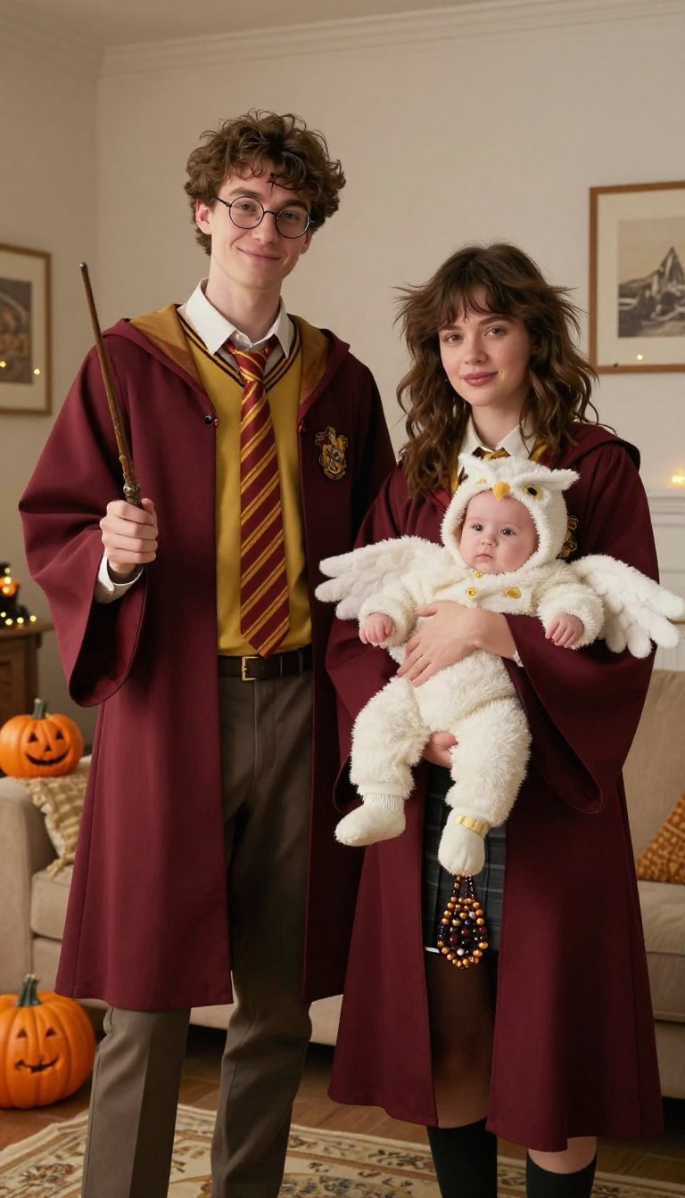 7. Wizard World: Harry, Hermione, and a Baby Hedwig