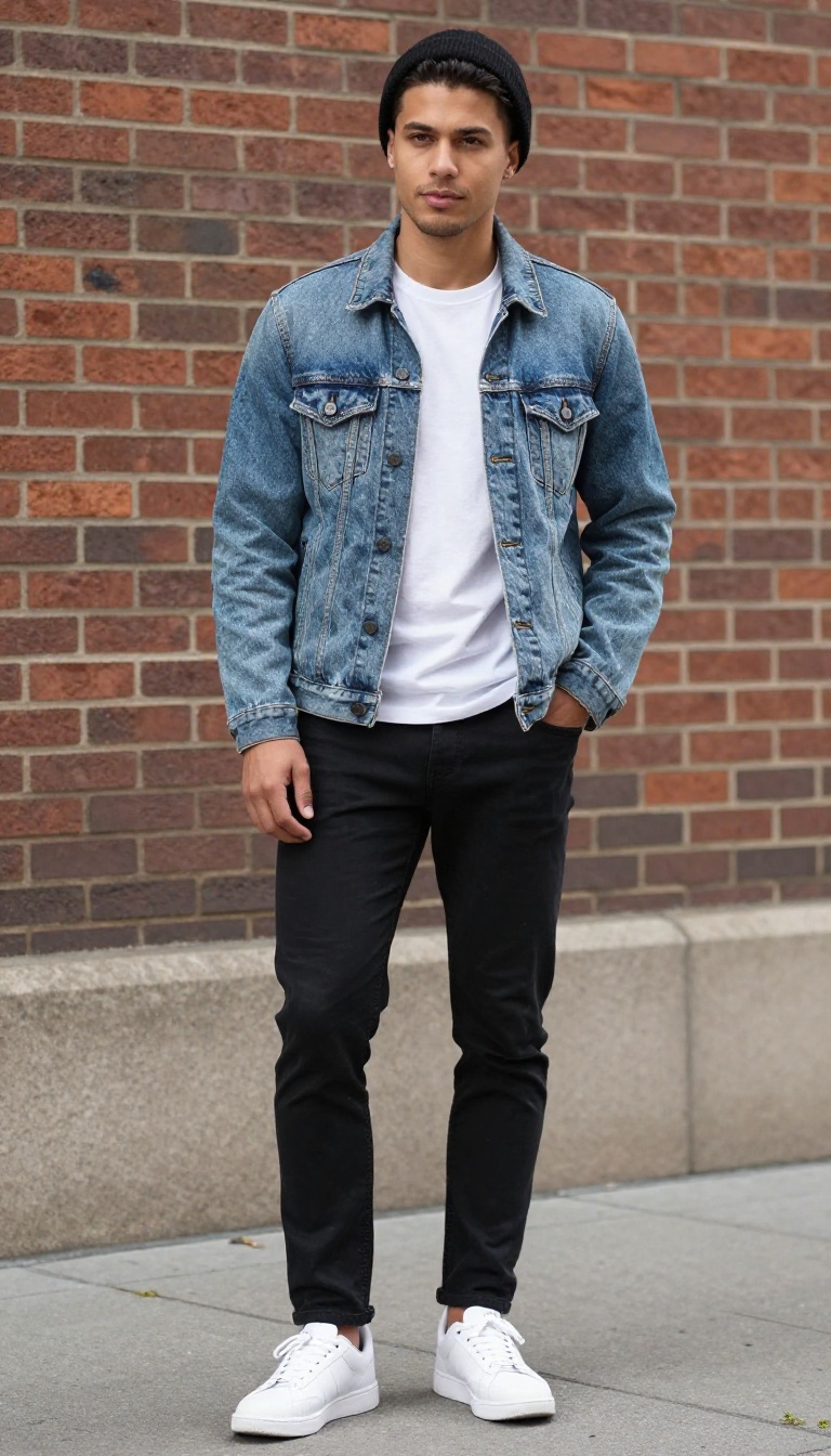 4. The Acid-Wash Denim Jacket