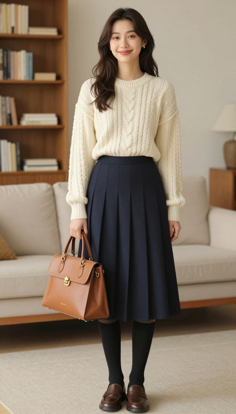 4. Preppy with a Twist