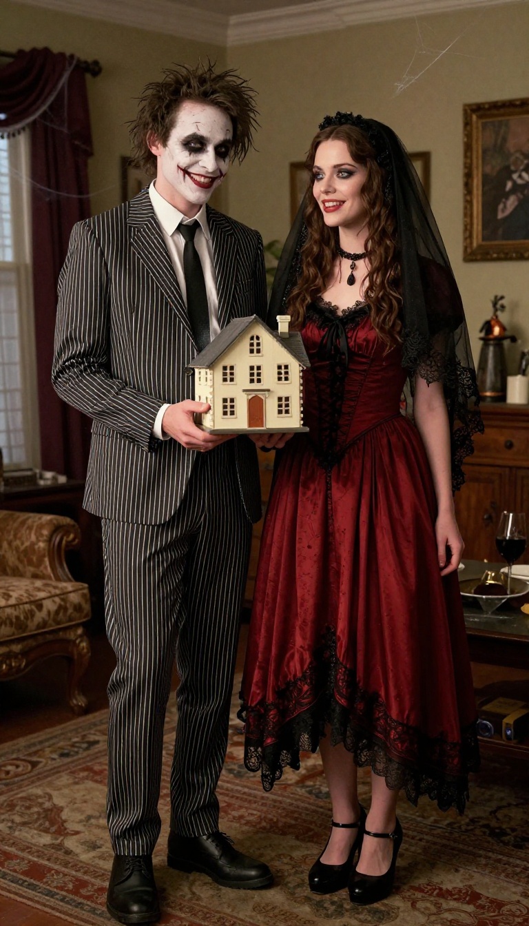 4. Beetlejuice and Lydia Deetz