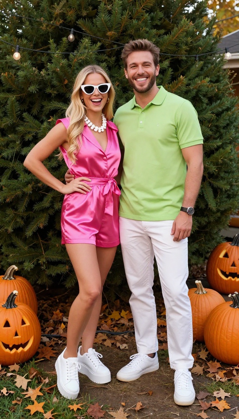 4. Barbie and Ken: Retro Beach Vibes